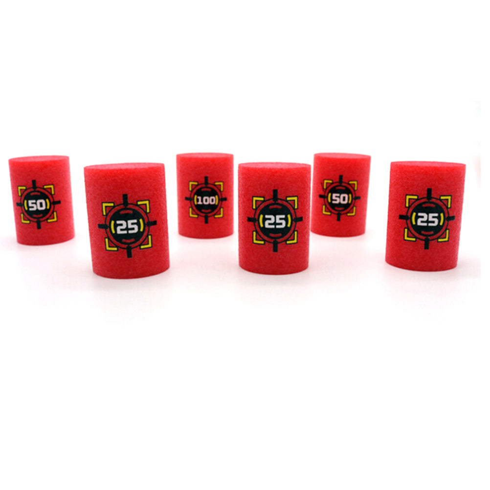 6PCS EVA Soft Bullet Target Dart Toy N6276
