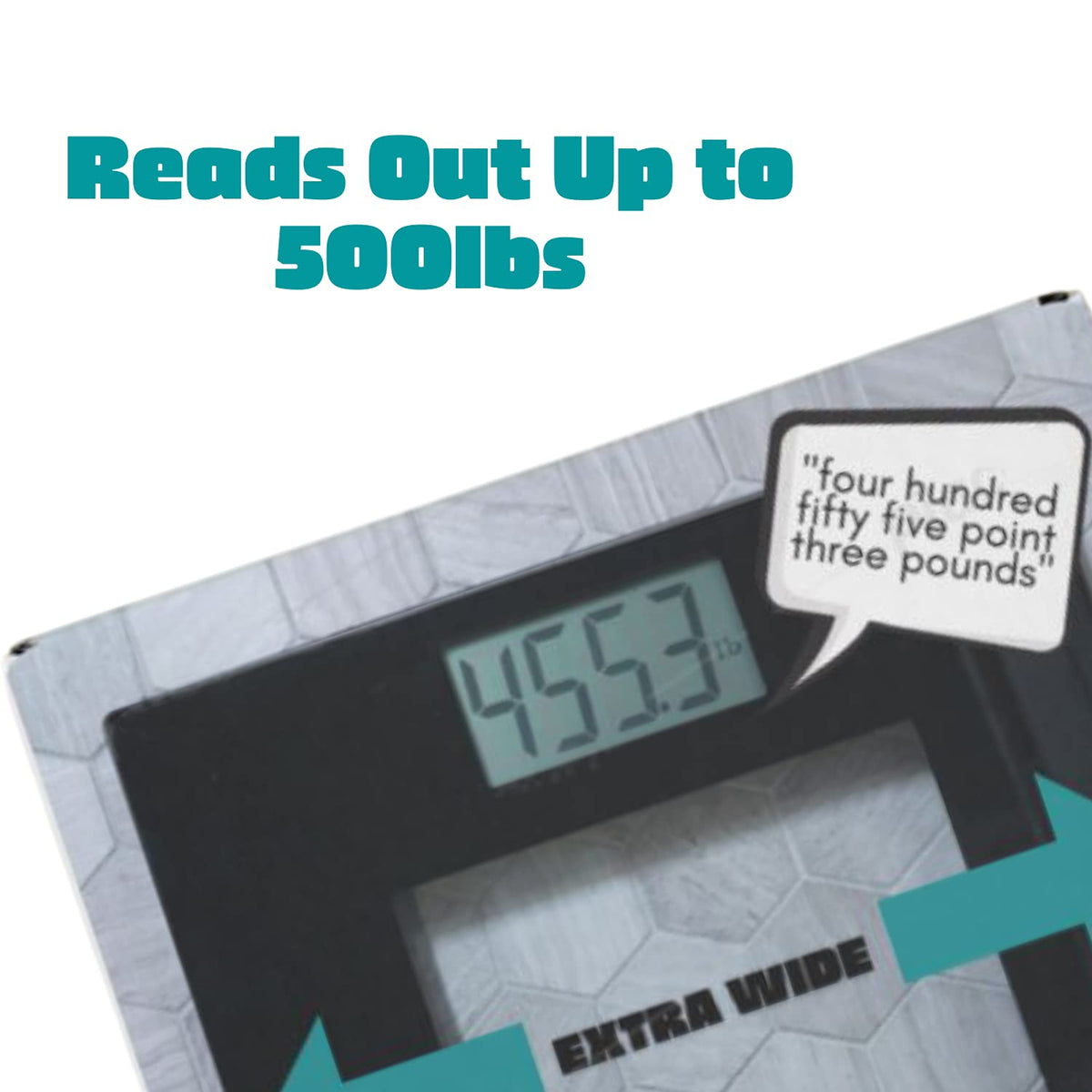 Pack of 2 Glass Digital Bathroom Scale P35630