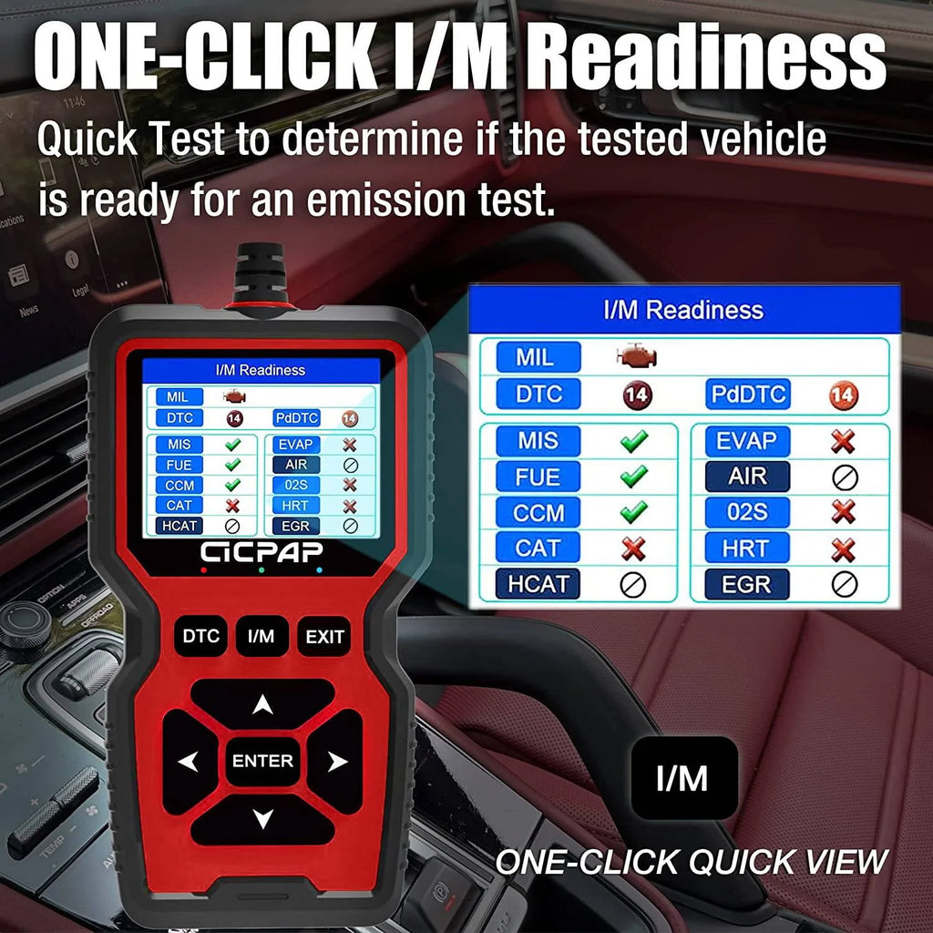 OBD2 Scanner Diagnostic Tool Car Code Reader Y76149