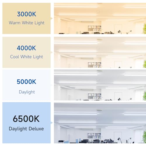 20-Pack 8FT LED Bulbs, 44W 6500K Daylight, FA8 Single Pin B425