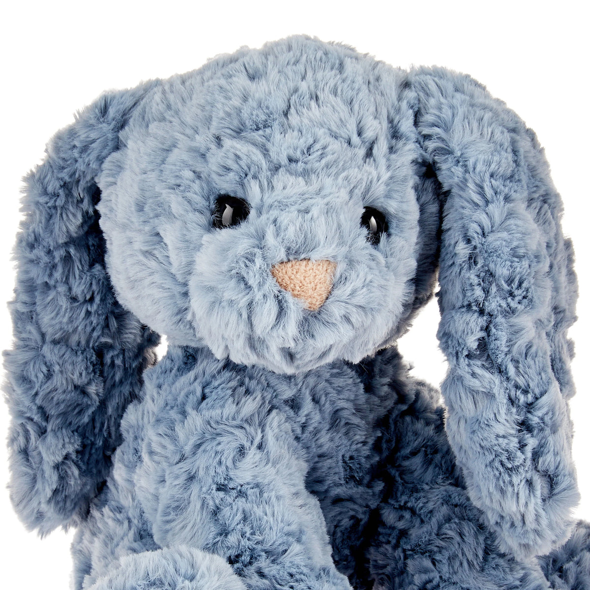 Fluffy Blue Bunny Plush E296298