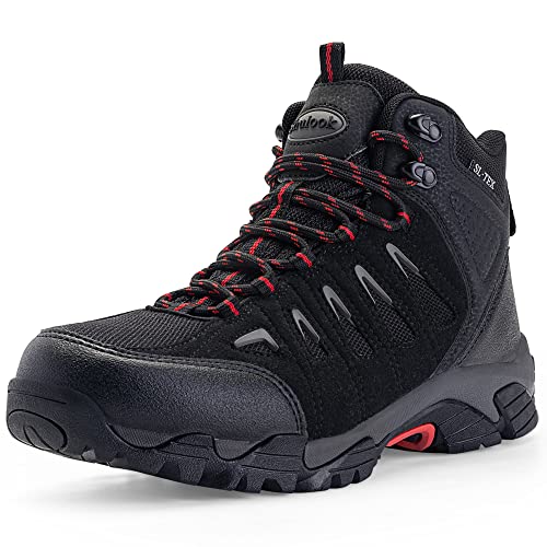 Men's Waterproof Non-Slip Lightweight Mid Top Hiking Boots I804
