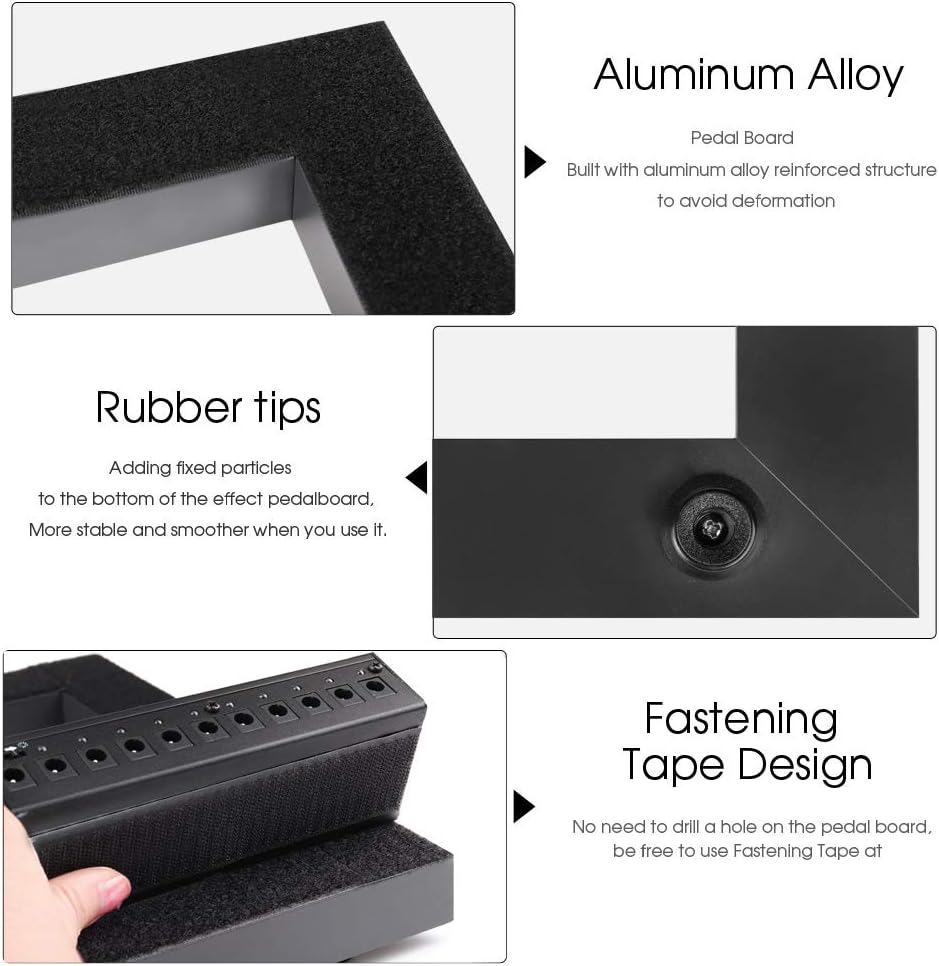 15 inch Aluminium Alloy Pedal Board with Carry Bag V177