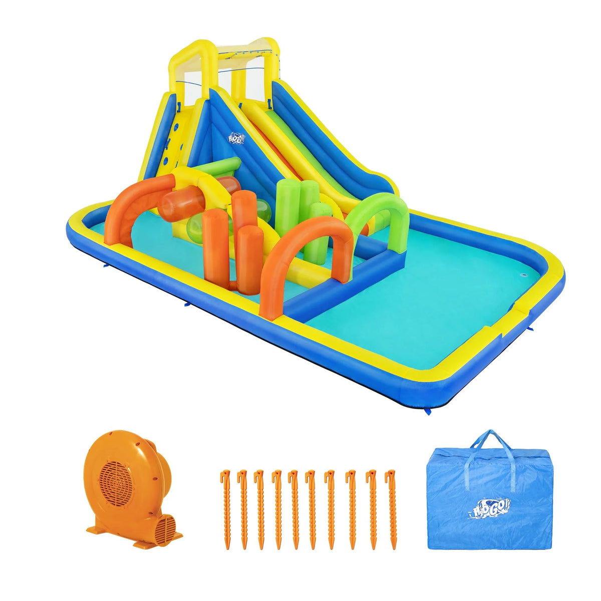 Inflatable Water Park with Air Blower Y92155