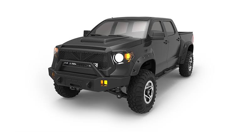 1/32 Scale 4WD RC Crawler Pickup Truck Kit M928966