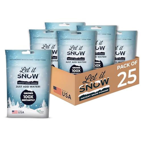 2 Pack Artificial Snow Powder U145