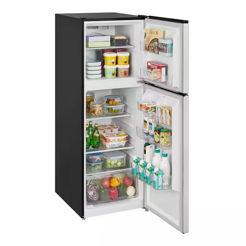 10.1 cu. ft. Top Freezer Refrigerator in Stainless Steel N711750