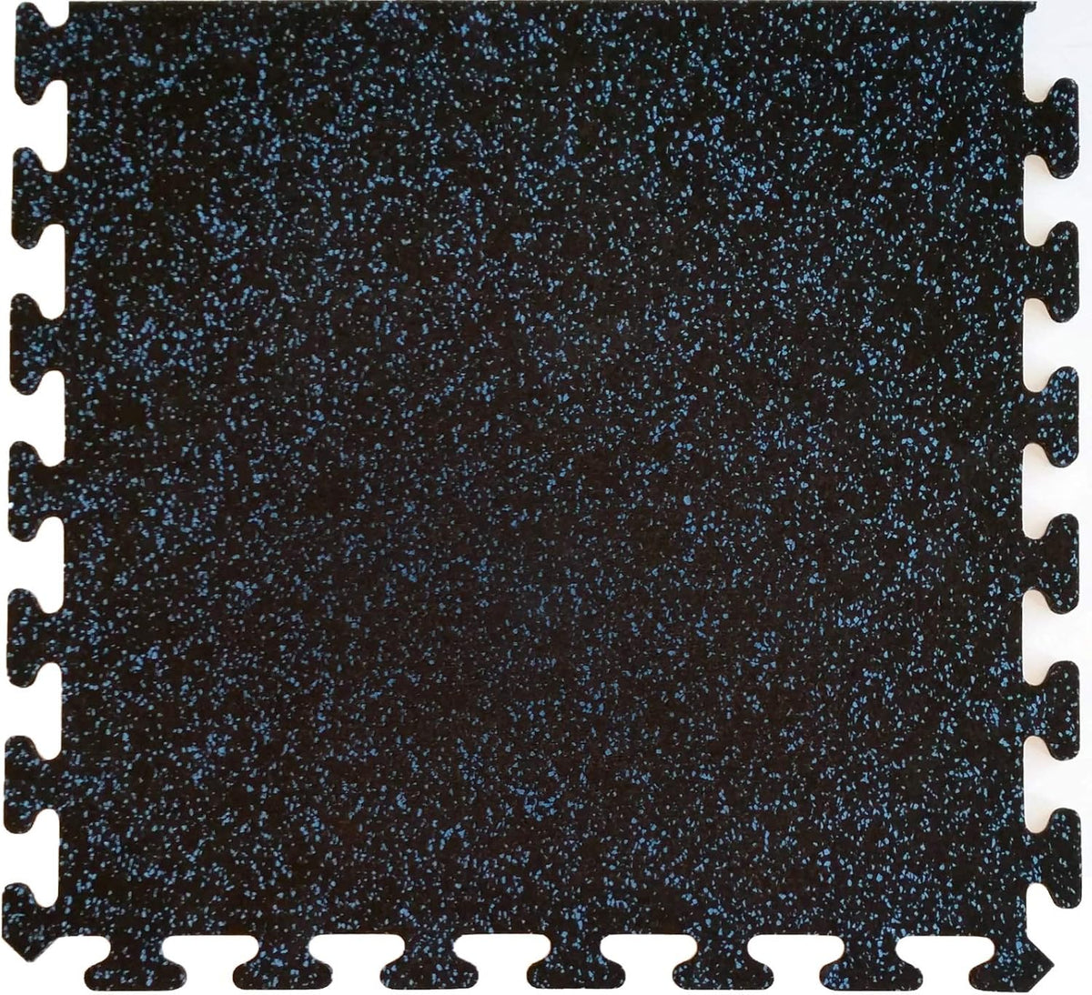 Heavy Duty Rubber Flooring Interlocking Rubber Tiles 4' x 4' Set (4 Tiles Total) X55599