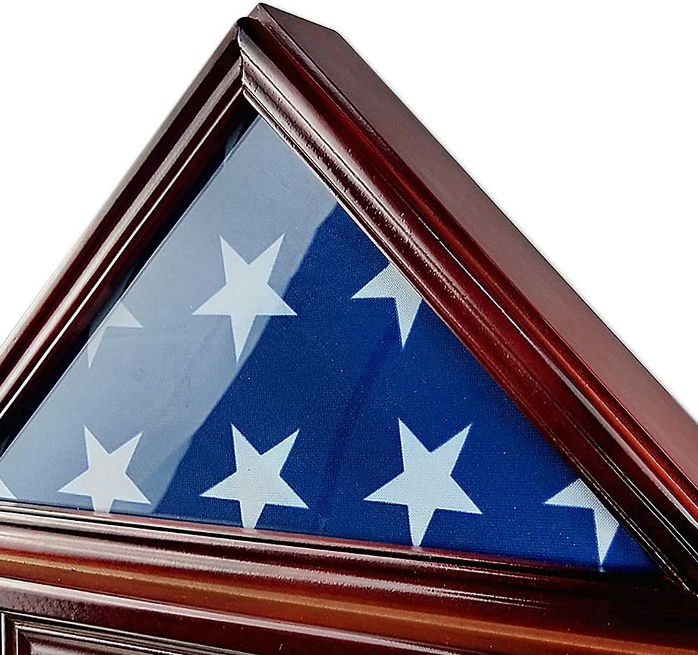 3' X 5' Flag Display Case Frame Military Shadow Box N29022