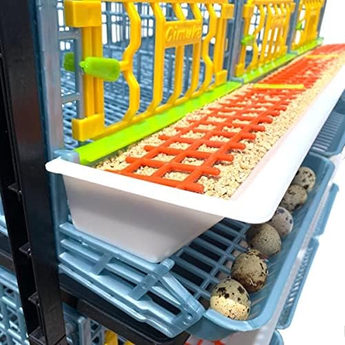 2 Layer ABS Plastic Quail Cage Z1691