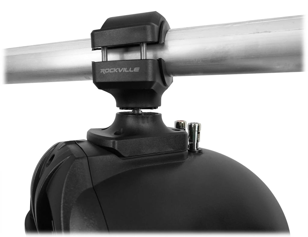6.5 Black Marine Wakeboard Tower Speakers with Covers U9231