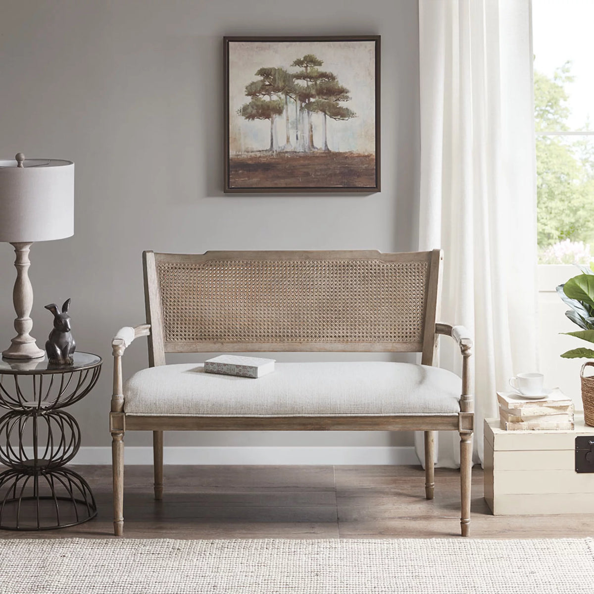 Beige Settee B38703