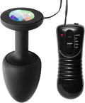 Black Vibrating Anal Plug with Internal Stimulation V761462