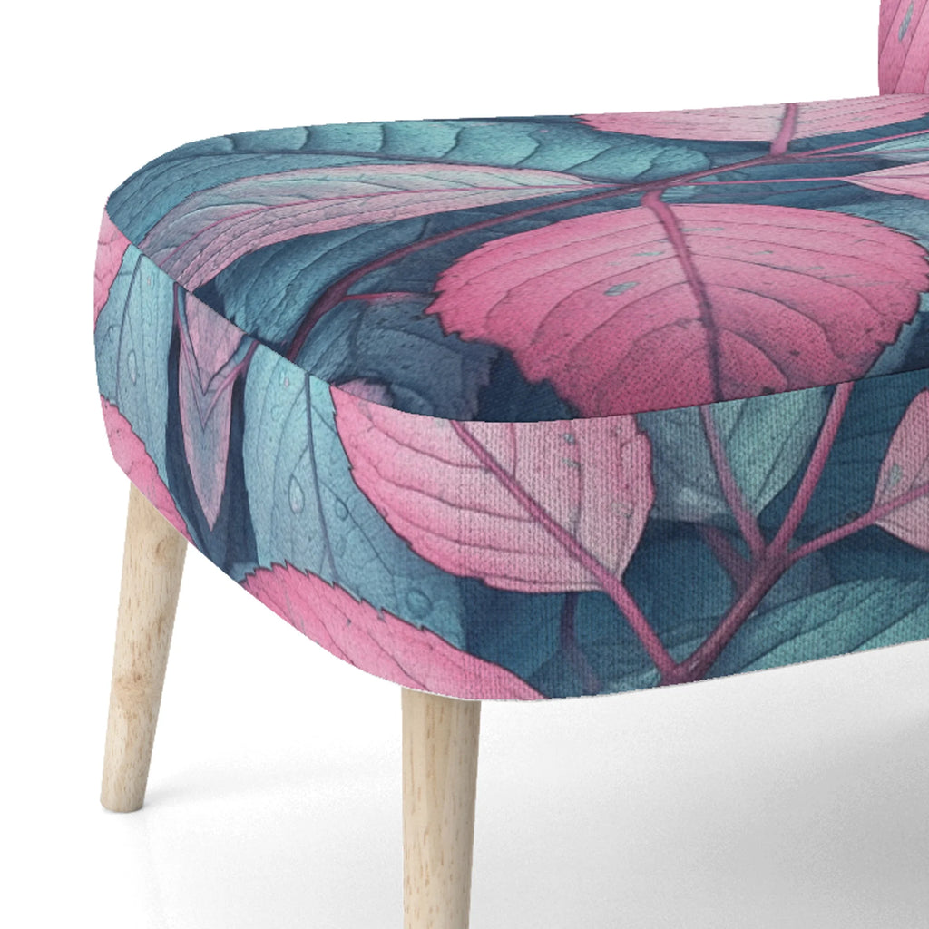 Upholstered Traditional Accent Chair and Floral Arm Chair L51496