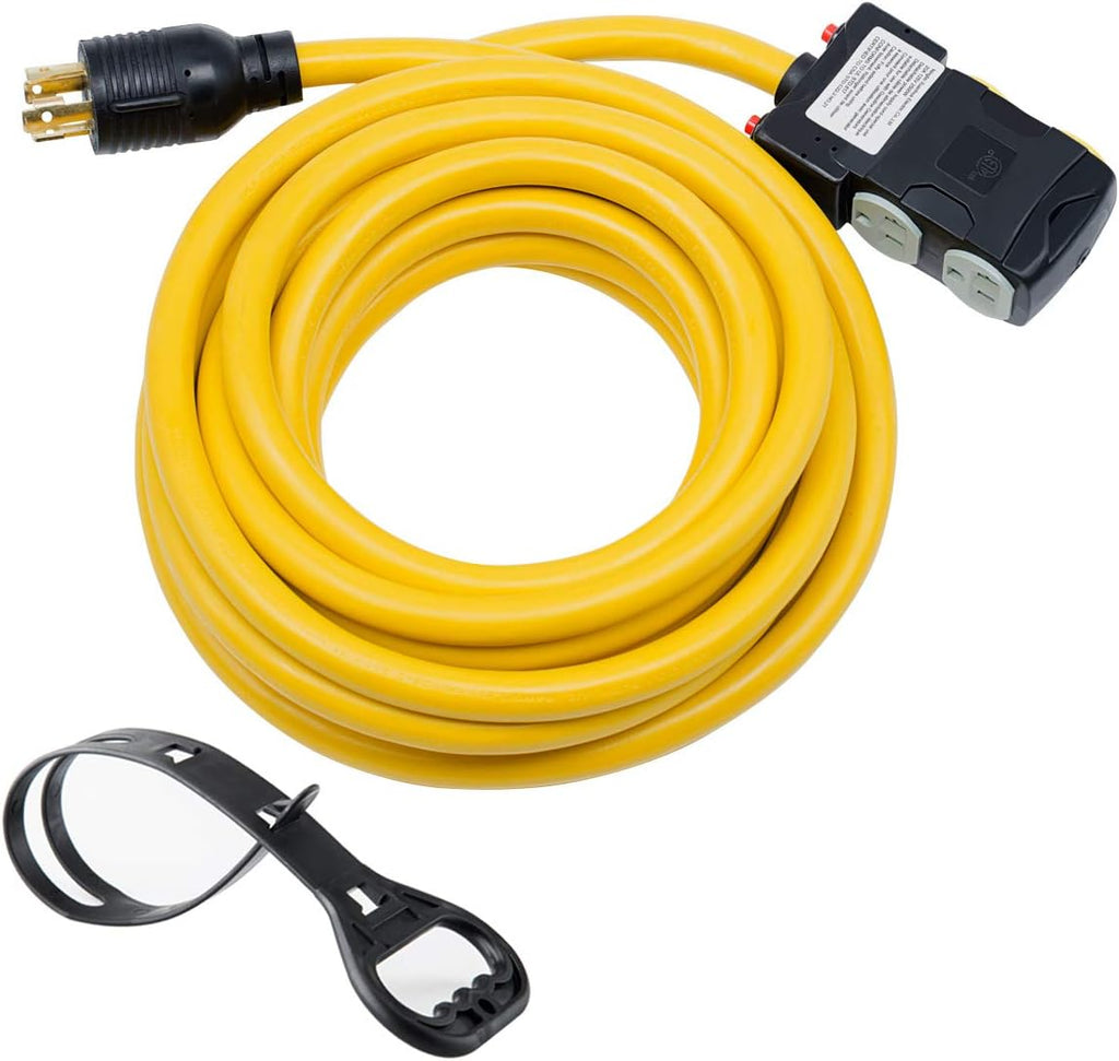 1.5Ft 30Amp Generator Cord with Surge Protector A255