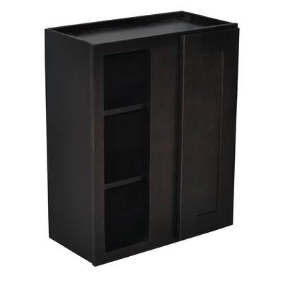 White 12x36x24 in. 1-Door Kitchen Wall Cabinet D91819