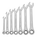 Metric Ratcheting Combination Wrench Set, 7-Piece X4269