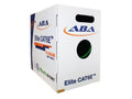 Green Cat6e Plenum 24AWG Solid 1000 ft. Cable S6982
