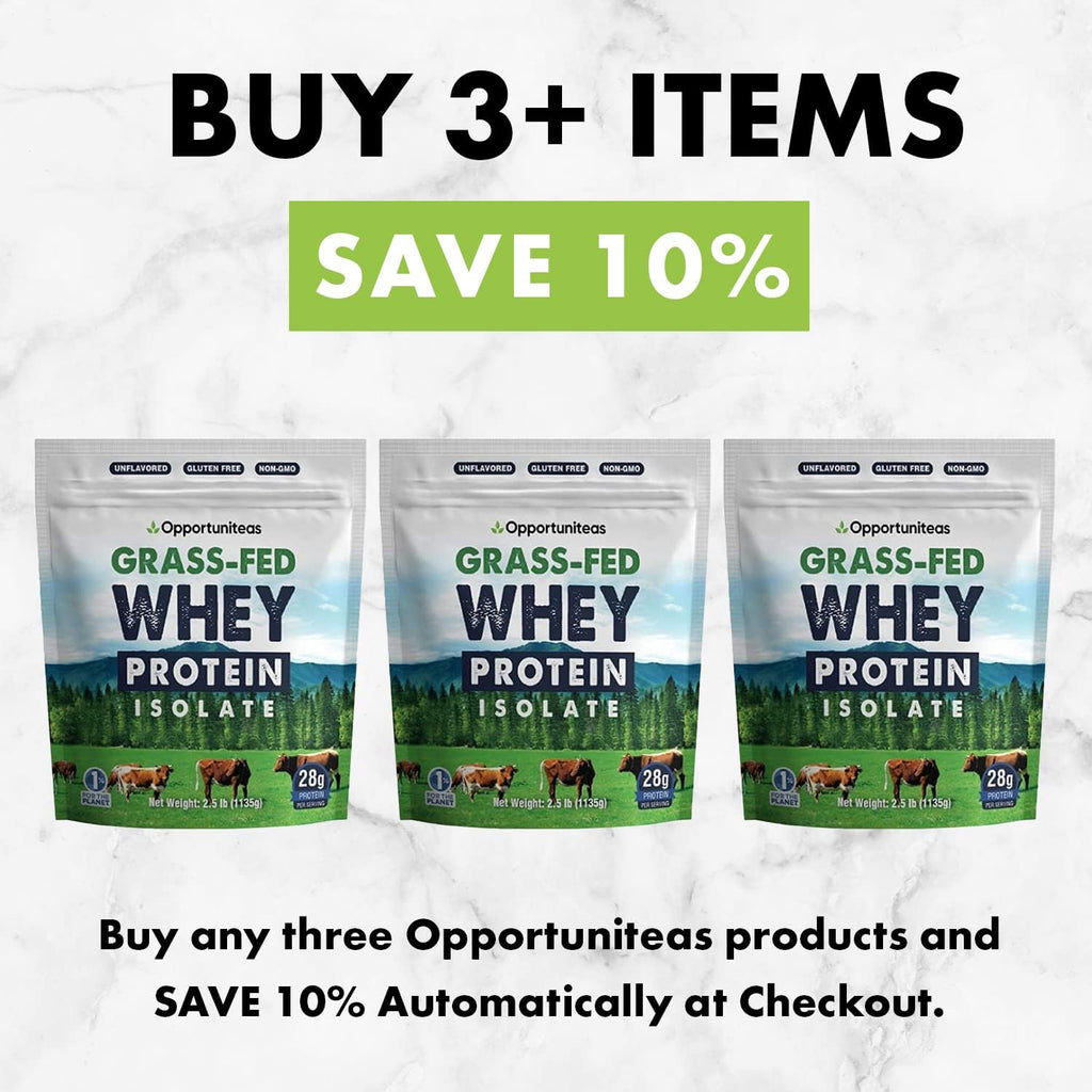 Unflavored Grass Fed Whey Protein Powder Isolate, 2.5 Pounds Pack of 2 B212