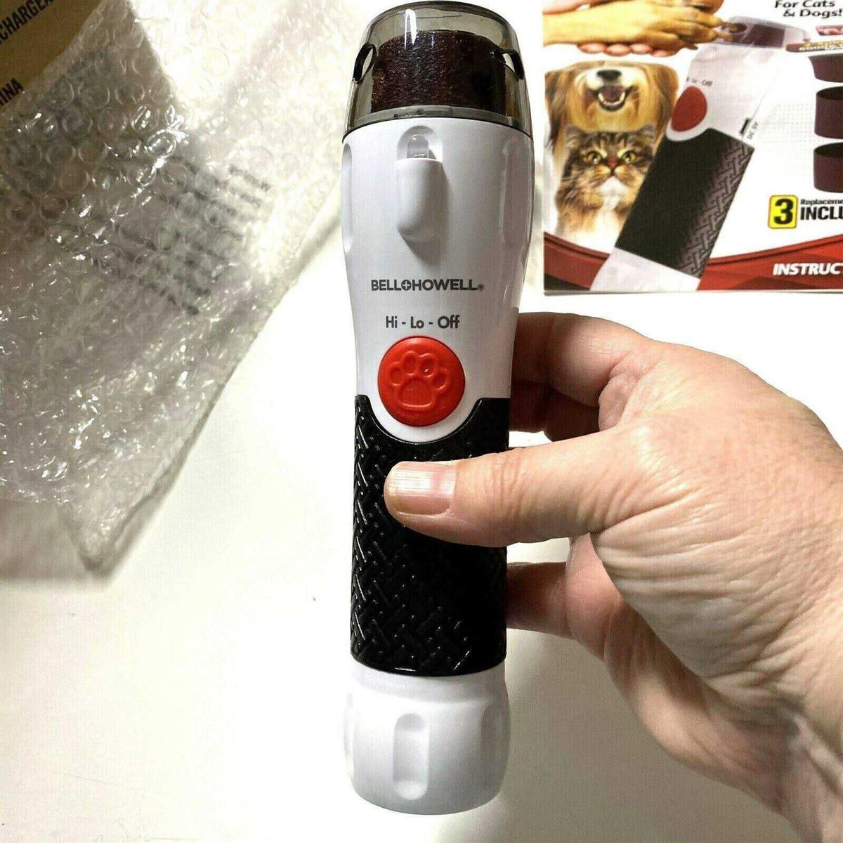 Pet Nail Rotating File with 3 Modes and 3 Replacement Y49928