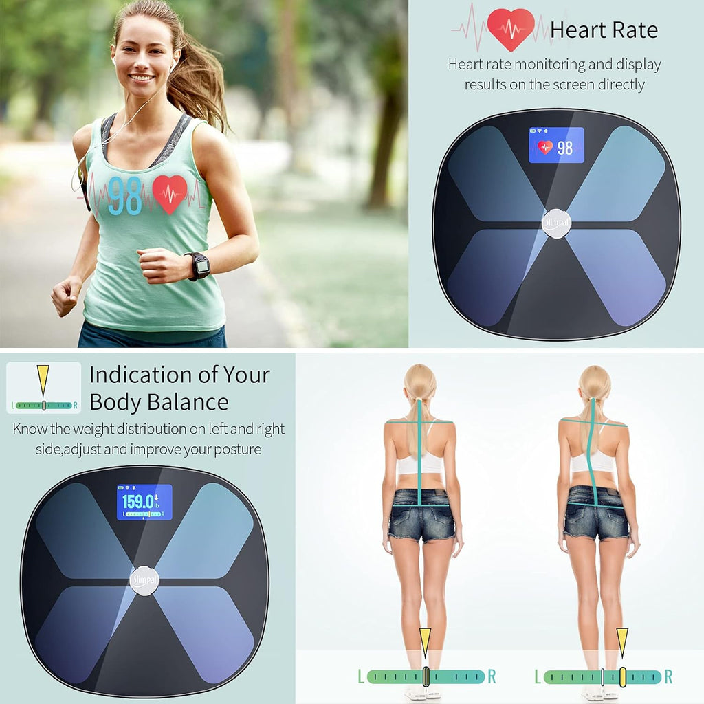 Smart WiFi Bluetooth Digital Bathroom Weight Scale B6075