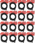 Black 30' XLR to 1/4" TRS Balanced Cables Z34628