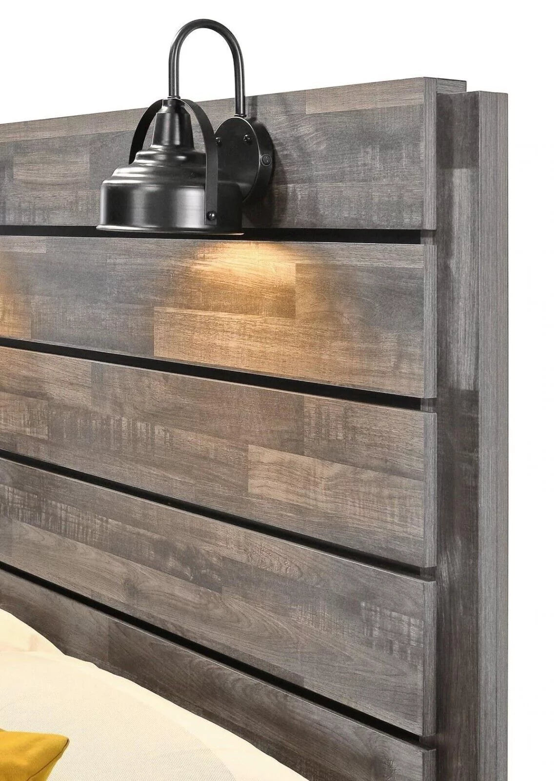 Queen Size Wooden Platform Bed N93696