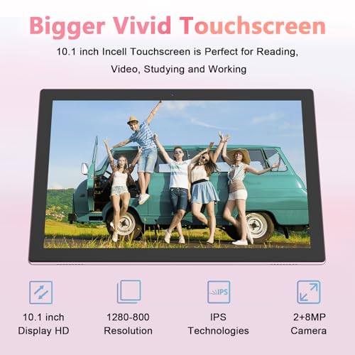 18GB RAM 128GB ROM 2TB Expandable 2 in 1 Tablet with Keyboard Case Mouse Stylus O999