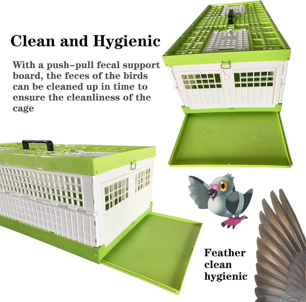 Plastic Folding Pigeon Cage 32in D998189