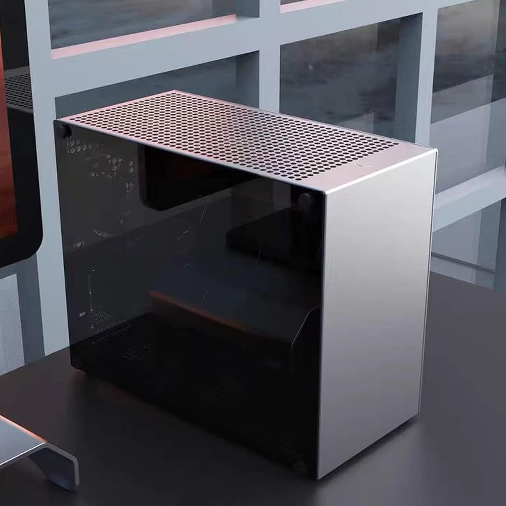 Aluminum Alloy Computer Case with Tempered Glass G29205