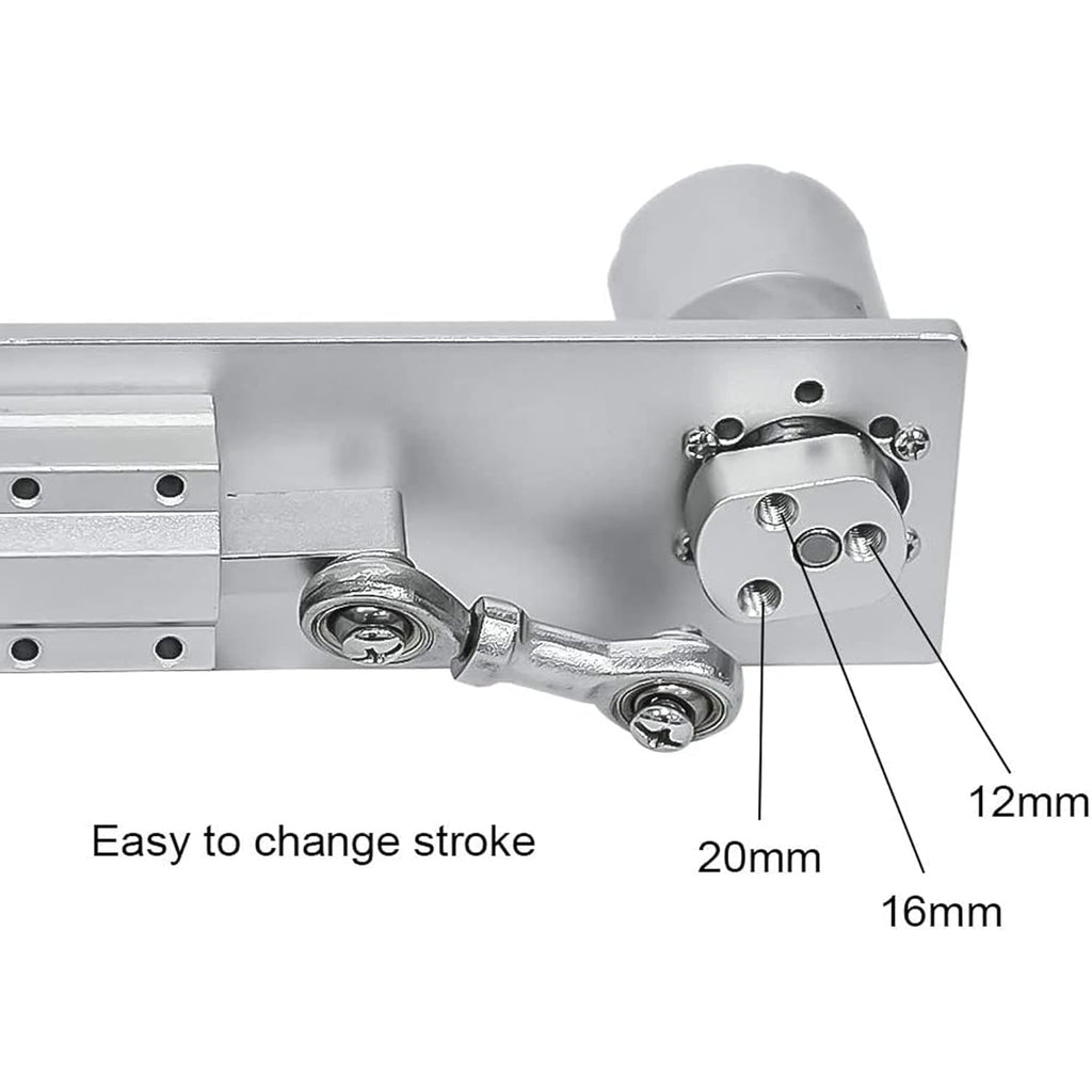 60RPM Adjustable Stroke 12/16/20mm DC Electric Motor T7757