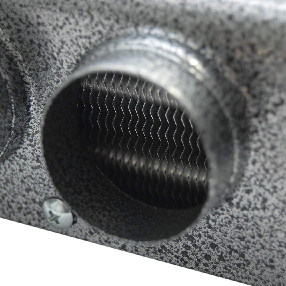 Compact 12V Dual Sides 6 Vents Heater with Speed Switch, Pack of 2 N131