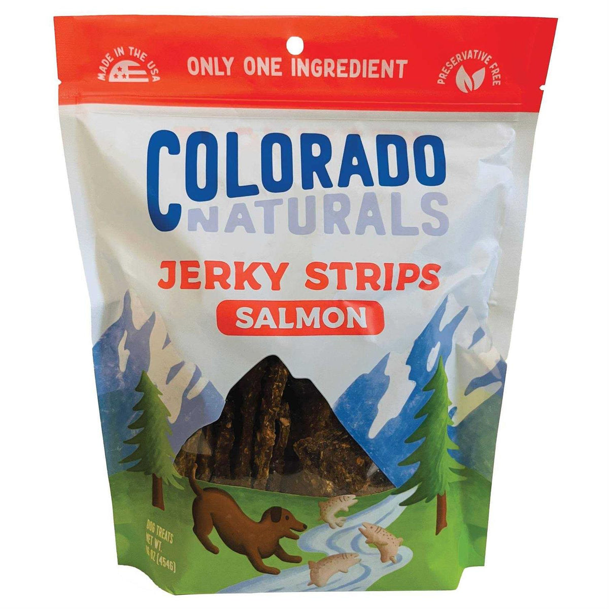 Salmon Jerky Dog Treats K340427