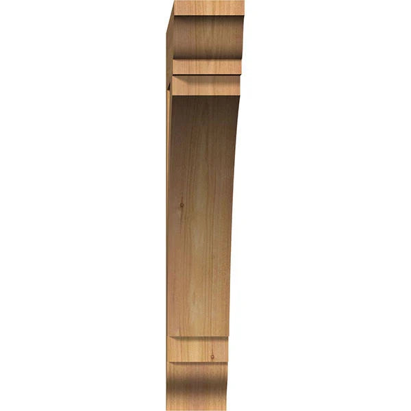 Western Red Cedar Traditional Smooth Bracket O8985