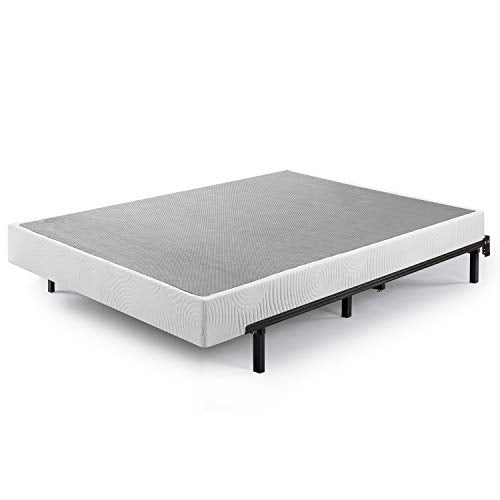 Queen White 9 Inch Metal Box Spring I833