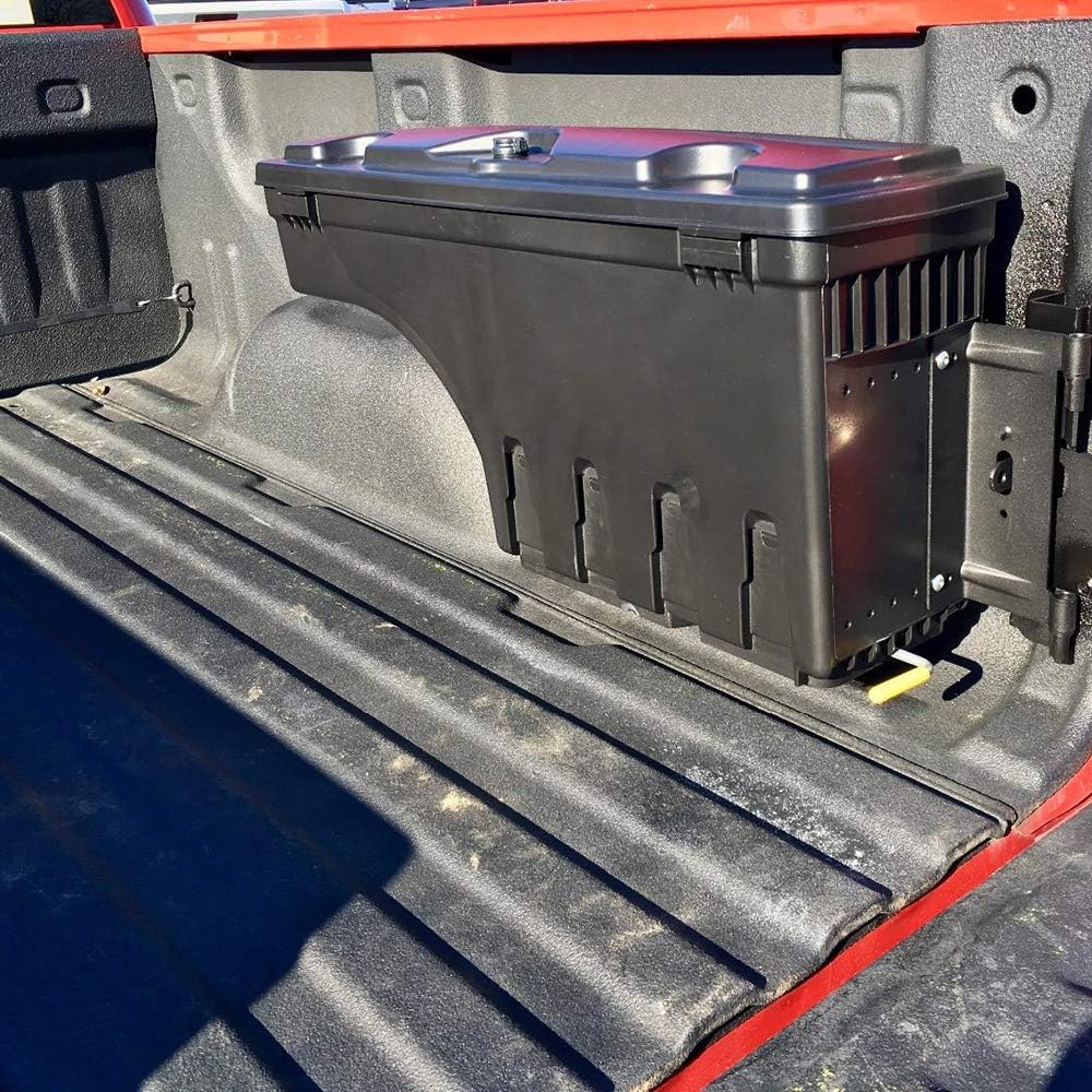 Lockable Truck Bed Storage Box Toolbox Swing Case O926261