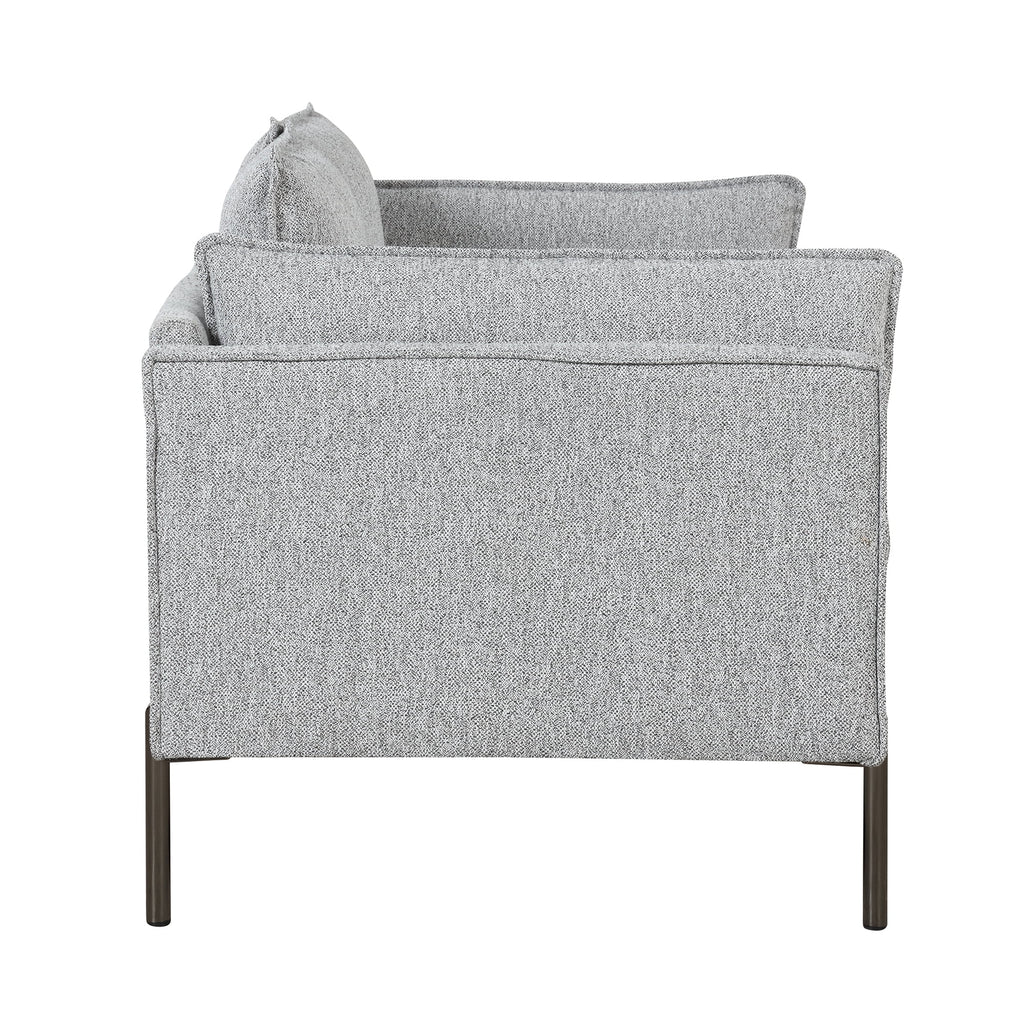 Linen Fabric Loveseat Couch M879