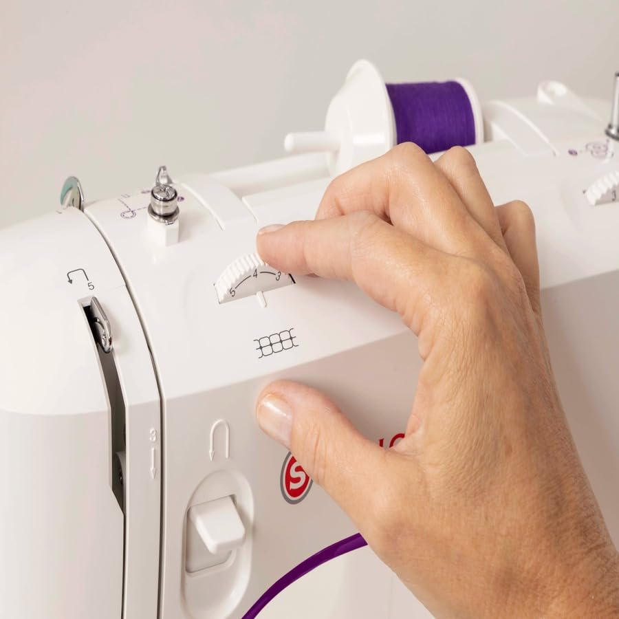 Sewing Machine With Accessory Kit & Foot Pedal - 110 Stitch Applications W1969