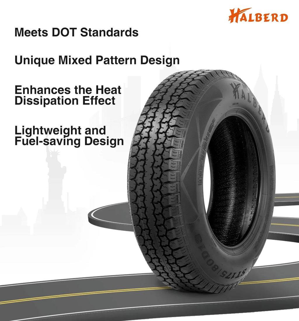 ST175/80D13 Trailer Tire Load Range C V88697