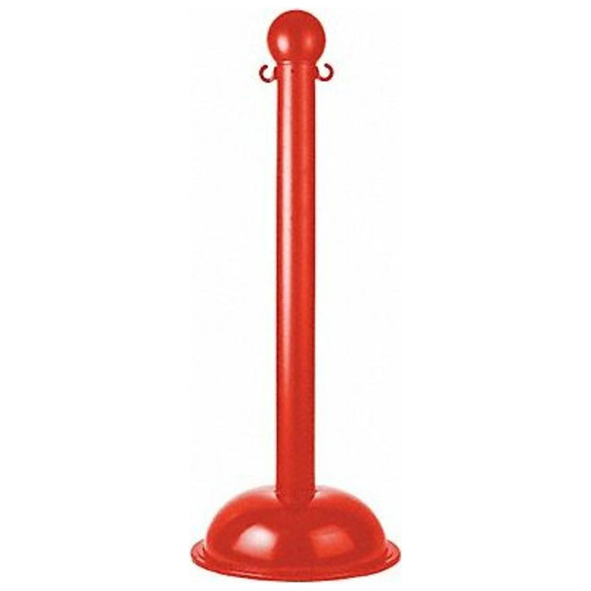 Red Heavy Duty Stanchion, 41 In. H, PK4 M422282