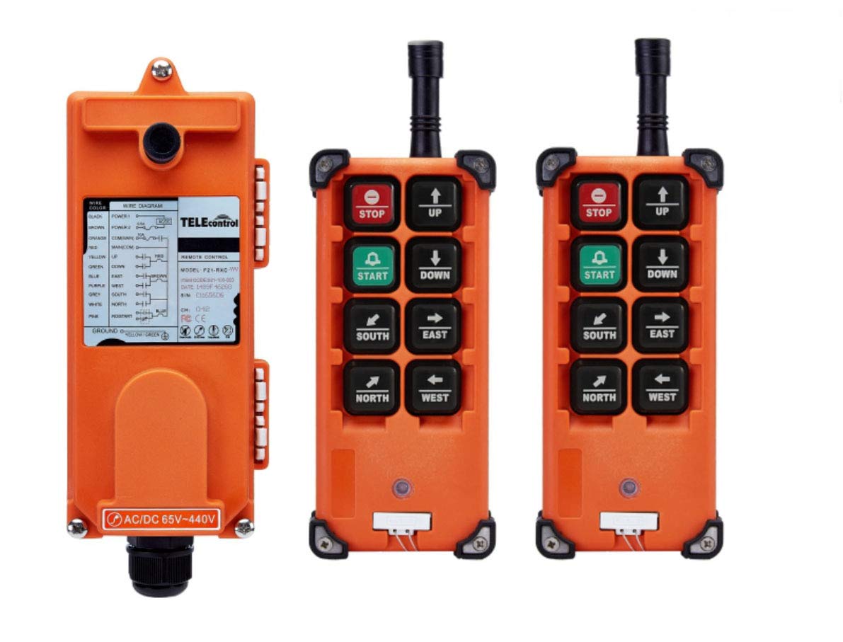 Wireless Remote Control Transmitter & Receiver for Hoist Crane H882