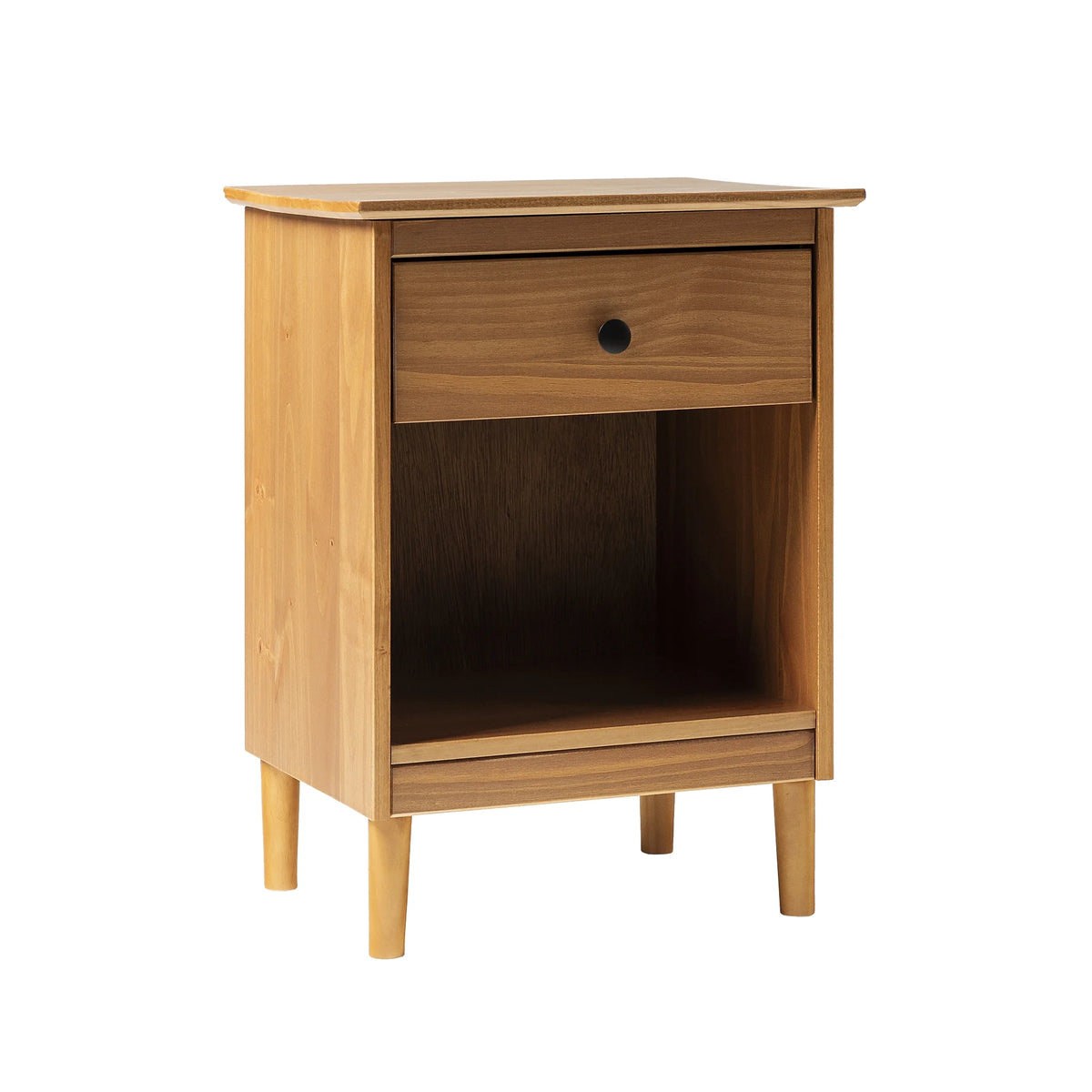 Caramel Mid-Century Nightstand H973211