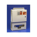 Beige Locking Wall Cabinet with 5Qt Sharps Container Y3045