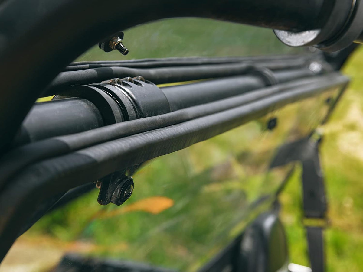 Heavy-Duty Rear Windshield, 1/4" Thick Light Tint Polycarbonate F698