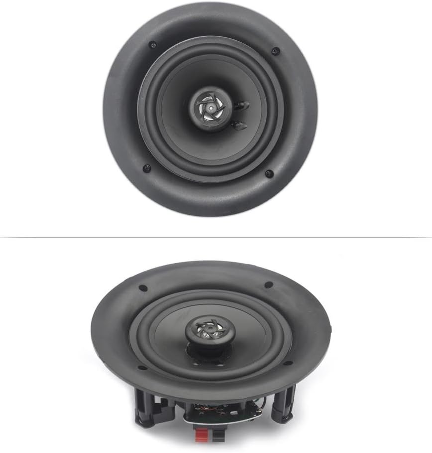 8” 4 Bluetooth 2-Way In-wall In-ceiling Speaker System with Polypropylene Cone & Tweeter W8492