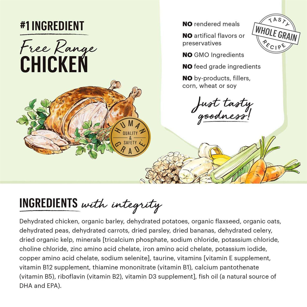 Dehydrated Whole Grain Chicken Dog Food Z225