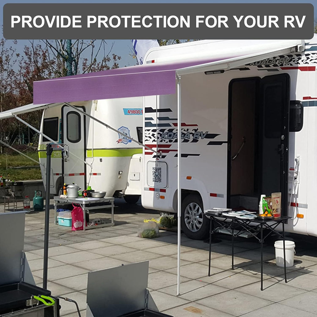 Waterproof Vinyl RV Awning Fabric Replacement 20' Y933