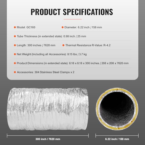 Insulated Flexible Duct A93320