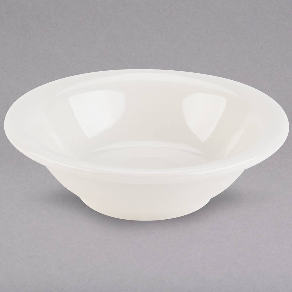 3.5 oz. Eggshell Narrow Rim China Fruit Dish - 36/Case H7940