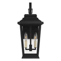 1 Light Textured Black Outdoor Wall Lantern E9974